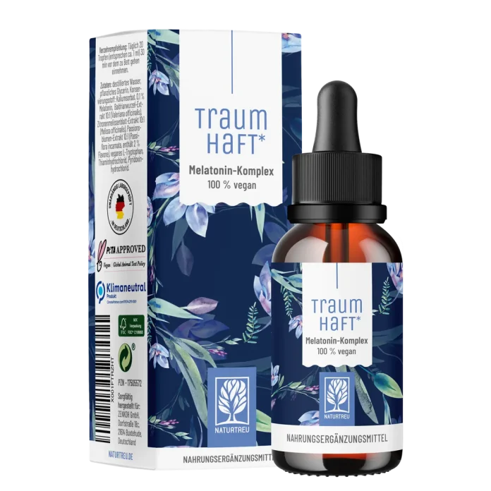 Traumhaft - Melatonin mit Pflanzenstoffen Traumhaft - Melatonin mit Pflanzenstoffen