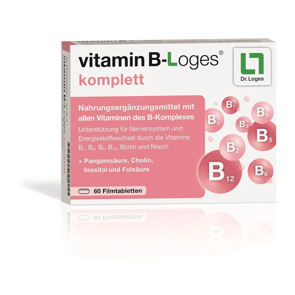Vitamin B Loges Komplett Filmtabletten - 60 Stk.