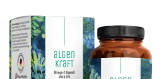 Naturtreu Omega-3-Kapseln im Test | Algenkraft ist Testsieger Algenkraft Produktbild
