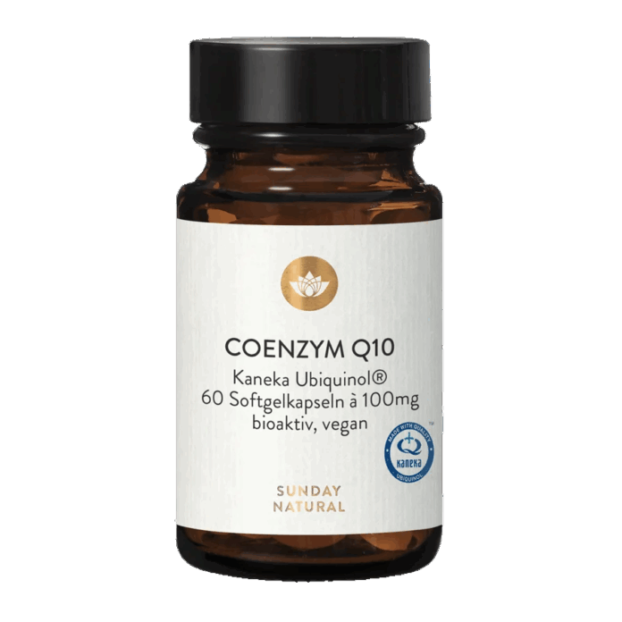 Coenzym Q10 Kaneka Ubiquinol von Sunday Natural - Einfaches Produktbild