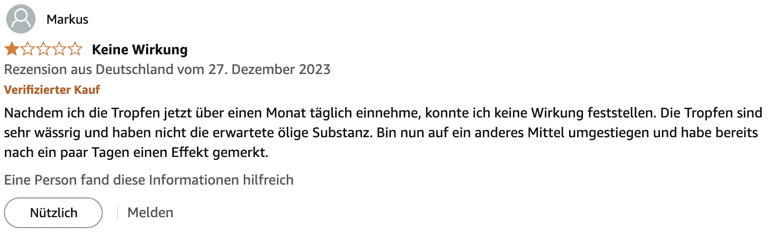 Dr. Jacobs Vitamin D3K2 Tropfen Test - Erfahrung 3