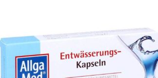 Allga Med Entwässerungs-Kapseln im Test – Testergebnis und Erfahrungen Allga Med Entwässerungs-Kapseln Titelbild
