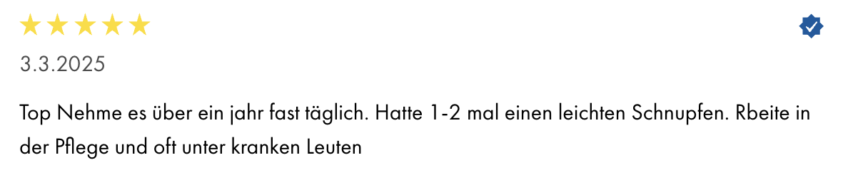 Alpha Foods Immun Elixier Bewertung 2