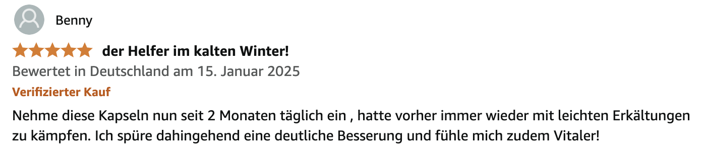 Nature Love Immun Komplex Bewertung 2