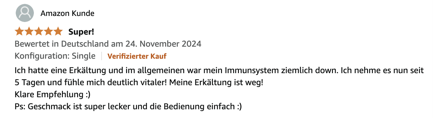 Mybasics Immunkur Bewertung 3