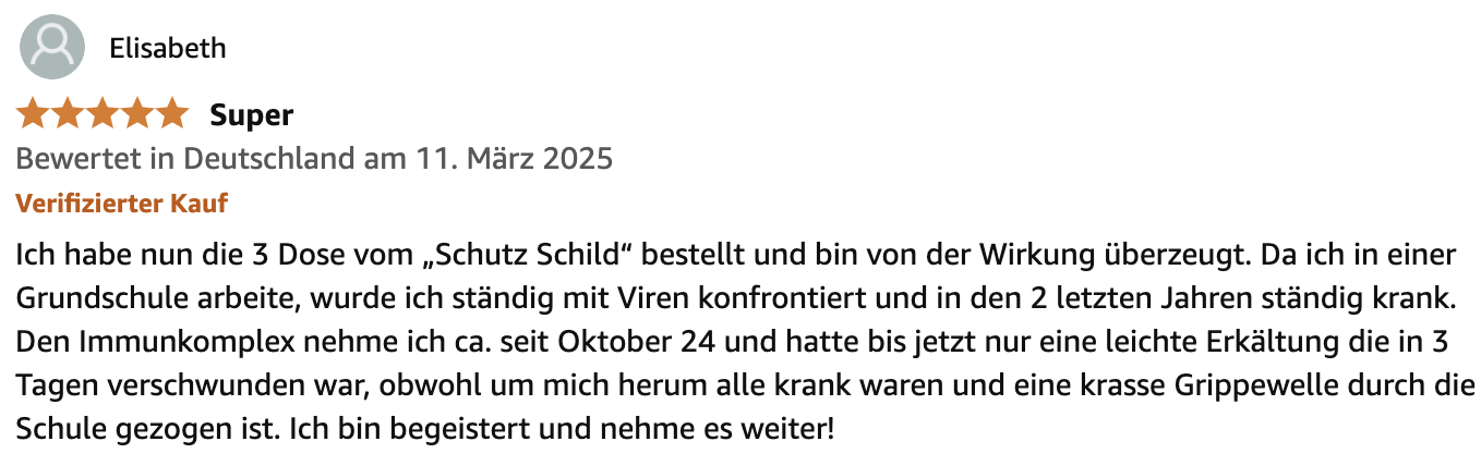 Naturtreu Schutzschild Bewertung 1