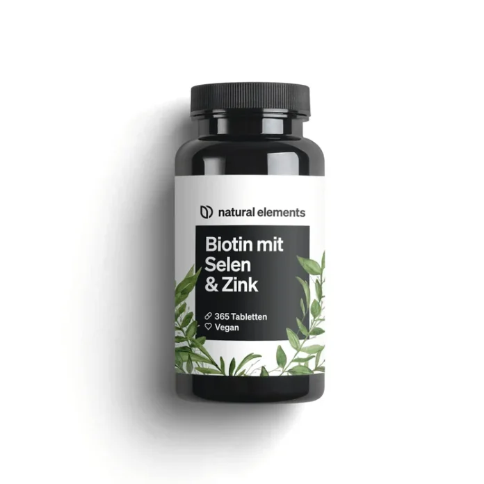 Natural elements Biotin mit Zink und Selen Titelbild