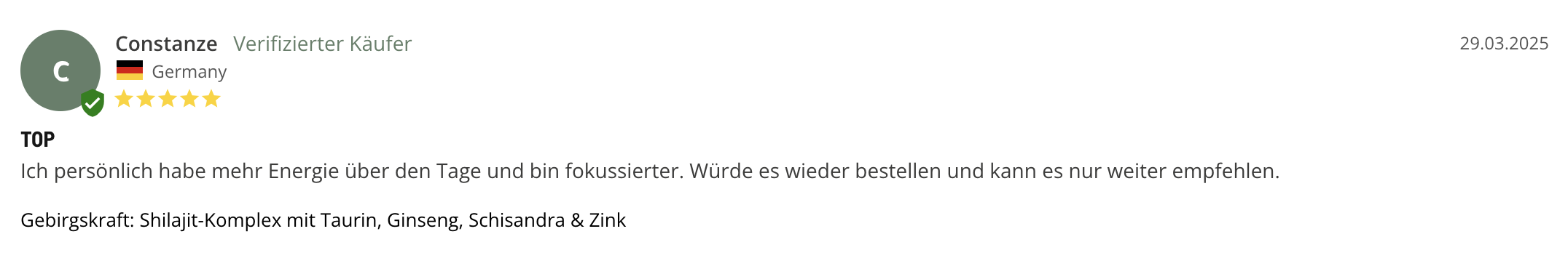 Bewertung Gebirgskraft 2