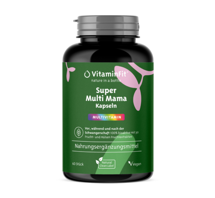 Super Multi Mama Kapseln von VitaminFit Titelbild