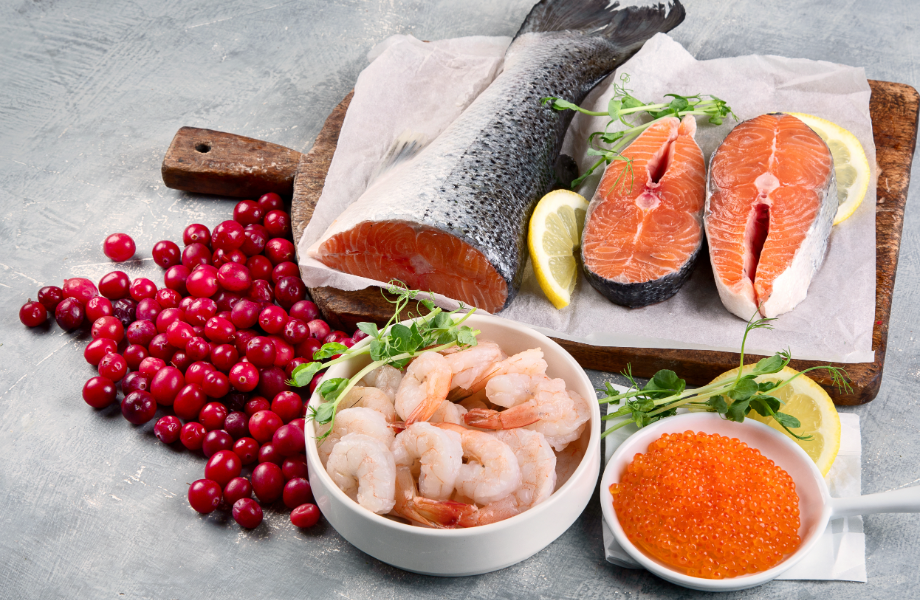 Astaxanthin Fischhaltige Lebensmittel