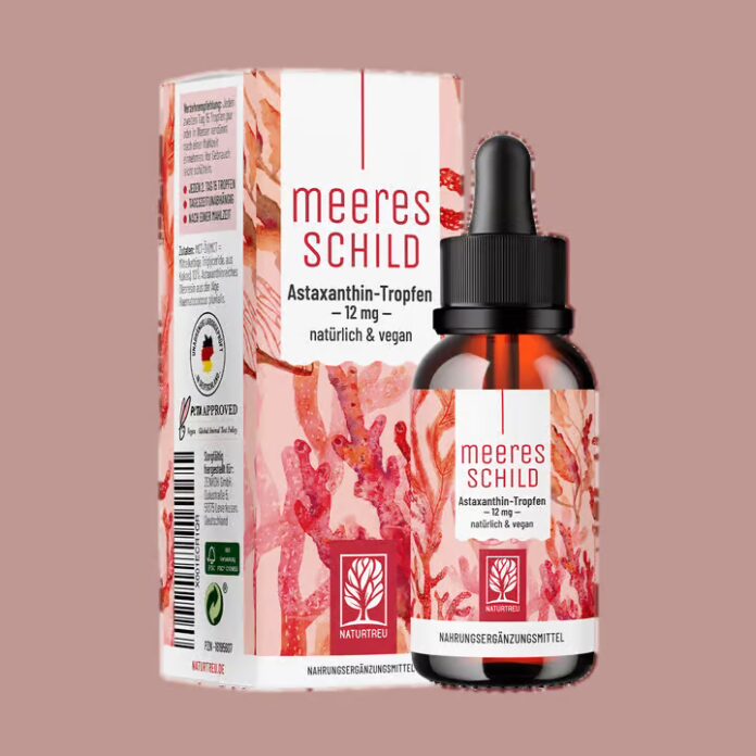 Meeresschild_Astaxanthin-Tropfen_Titelbild