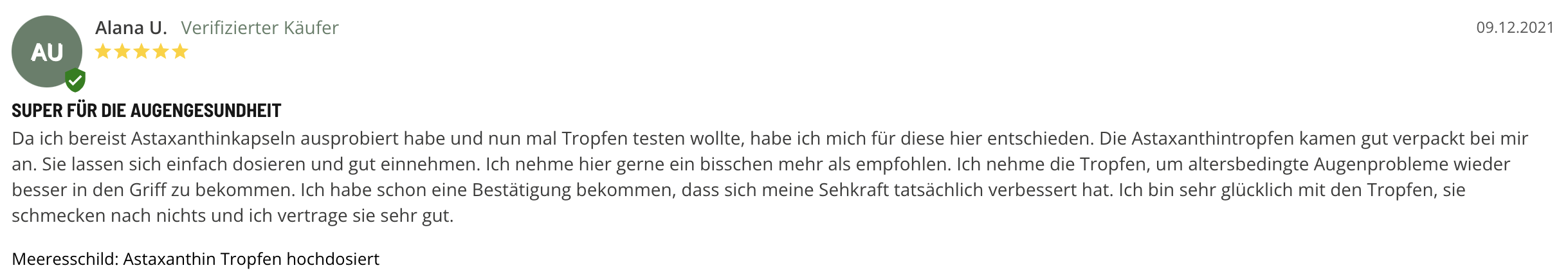 Meeresschild Erfahrungsbericht 3