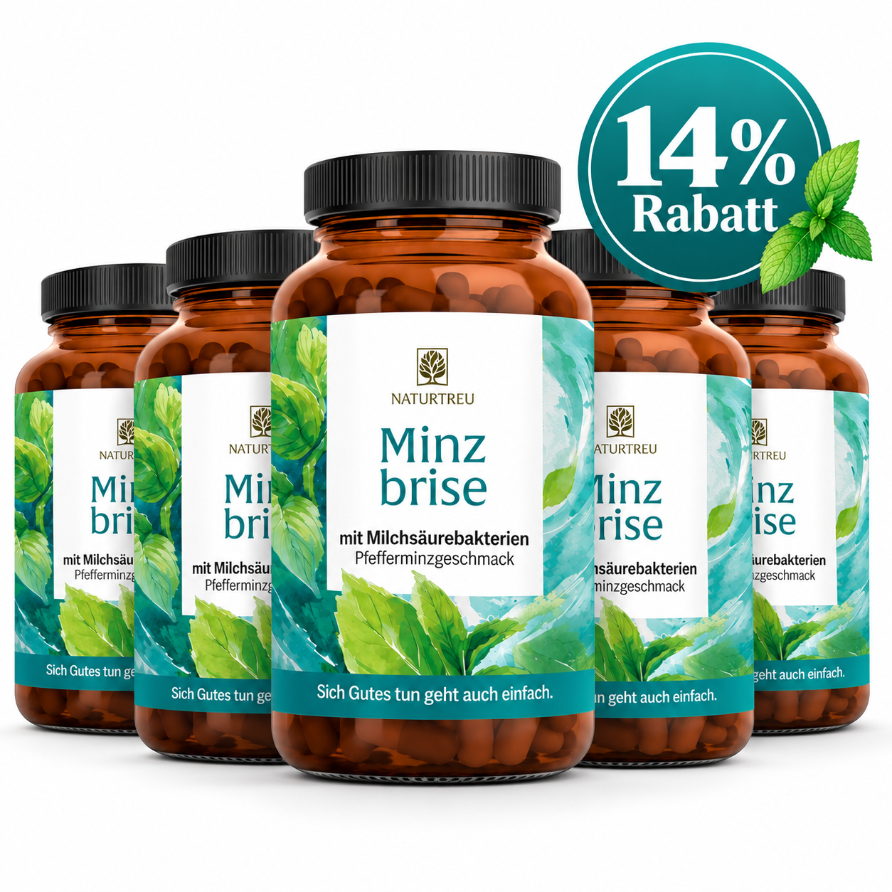 5 Dosen Minzbrise