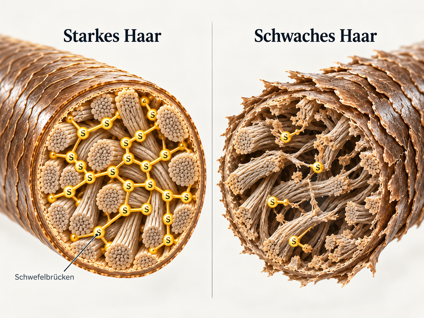 Haarforschung im Labor